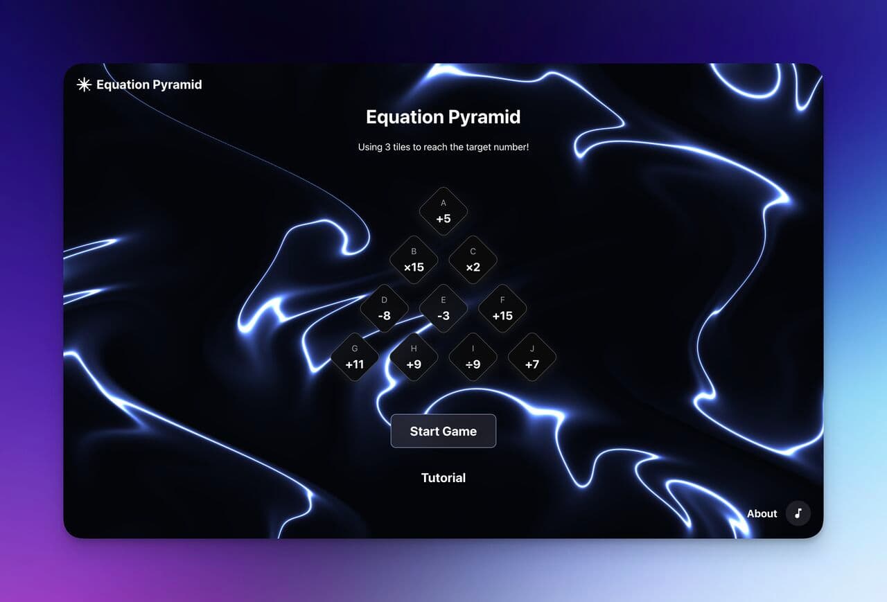 Equation Pyramid